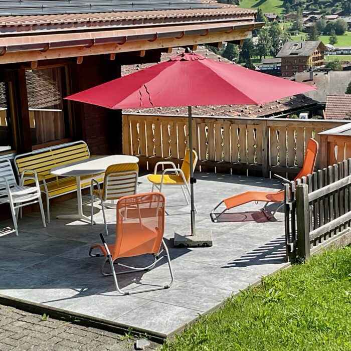Terrasse Chalet Leonore
